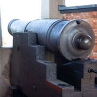 Cannon in Bomarsund, picture: Olaf Kosinsky