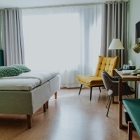 Dubbelrum på Hotell Fjalar