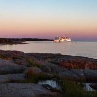 Färjan M/S Eckerö, foto: Guntars Stafeckis