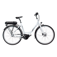 Helkama 7-geared electric bike available as an extra