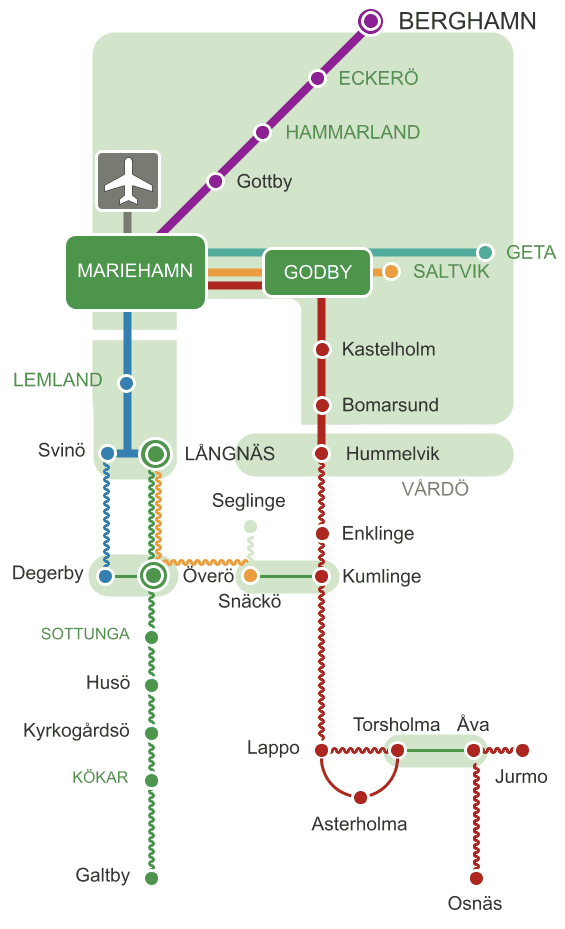 Transitkarta Åland