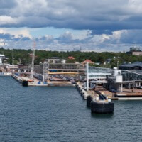 Mariehamn west harbour, picture: Kallerna