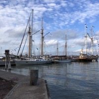Eastern harbour in Mariehamn