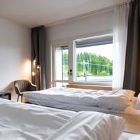 Dubbelrum på Hotell Siuntio