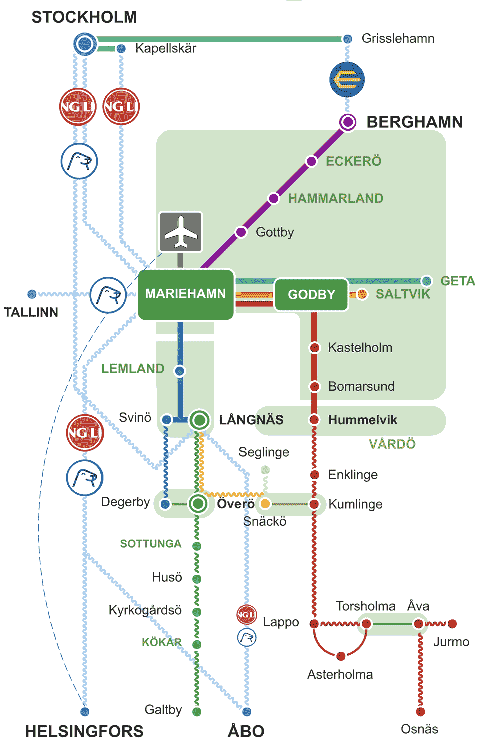 Transitkarta Åland