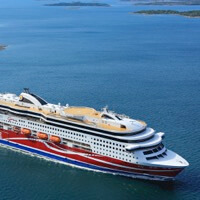 Cruise ship Viking Grace from Stockholm to Mariehamn