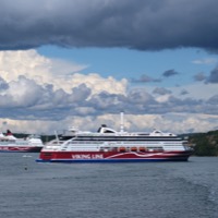 The ship to Mariehamn is included