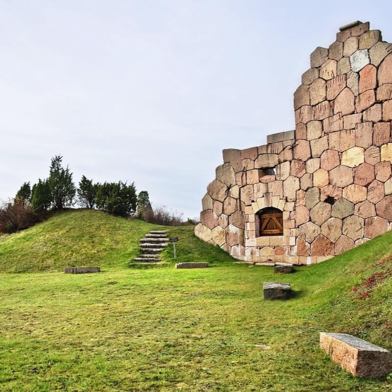 Les ruines de Bomarsund