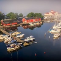 Norra hamnen i Ekenäs, foto: Johan Ljungqvist
