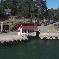 Ferry pier in Hanka